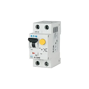 112879 - Pfl6-16/1n/c/003-a - Rcd/mcb Combination, 16 A, 30 Ma, Mcb Trip Characteristic: C, 1p+n, Rcd Trip Characteristic: A - Eaton