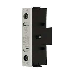 115949 - Auxiliary contact module, Side-mounting auxiliary contacts, 1 pole, 380 V 400 V 415 V: 4 A, 1 NC, Side mounted, Screw terminals - Eaton