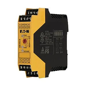 118705 - Safety relay emergency stop/protective door/light curtain, 24 V DC, 4 enabling paths(2del.) - Eaton