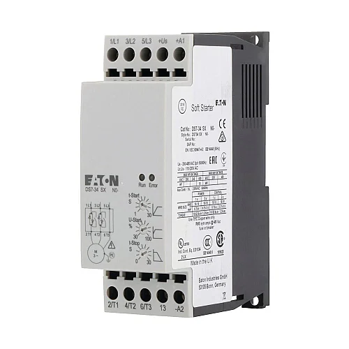 134847 - Soft starter, 4 A, 200 - 480 V AC, Us= 24 V AC/DC, Frame size FS1 - 1