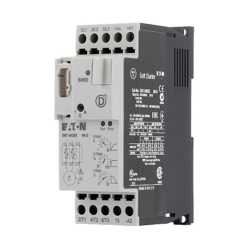 134945 - Soft starter, 7 A, 200 - 480 V AC, 24 V DC, Frame size: FS1 - 1