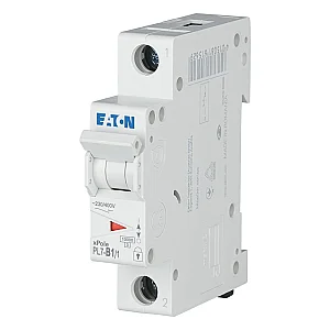 165052 - Pl7-b1/1 - Miniature Circuit Breaker (mcb), 1 A, 1p, Characteristic: B - Eaton