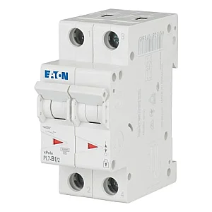 165079 - Pl7-b1/2 - Miniature Circuit Breaker (mcb), 1 A, 2p, Characteristic: B - Eaton
