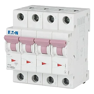 165158 - Pl7-b32/4 - Miniature Circuit Breaker (mcb), 32 A, 4p, Characteristic: B - Eaton