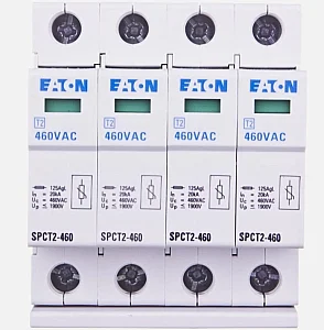 167611 - Plug-in surge arresters, 4p, 460VAC, 4x20kA - Eaton