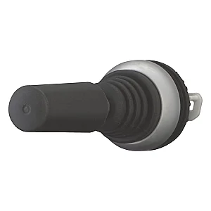 178571 - Joystick, with one operating point per operating direction, with metal shaft, 2 positions, Bezel: titanium, momentary, Vertical - Eaton