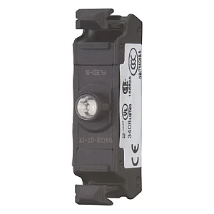 180796 - LED element, Flat Rear, blue, front mounting - Eaton