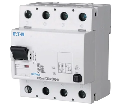 187816 - Frcmm-125/4/03 - Residual Current Circuit Breaker (rccb), 125a, 4p, 300ma, Type Ac - 1