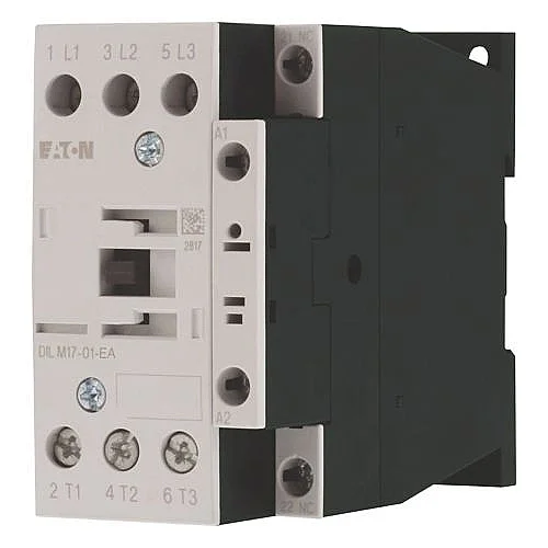 189911 - Dilm17-01-ea(230v50hz,240v60hz) - Contactor, 3 Pole, 380 V 400 V 7.5 Kw, 1 Nc, 230 V 50 Hz, 240 V 60 Hz, Ac Operation, Screw Terminals - 1
