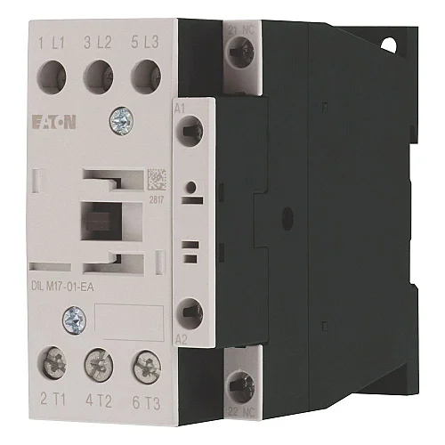 189912 - Dilm17-01-ea(rdc24) - Contactor, 3 Pole, 380 V 400 V 7.5 Kw, 1 Nc, Rdc 24: 24 - 27 V Dc, Dc Operation, Screw Terminals - 1