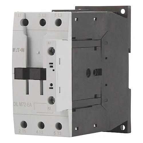 189919 - Dilm72-ea(230v50hz,240v60hz) - Contactor, 3 Pole, 380 V 400 V 37 Kw, 230 V 50 Hz, 240 V 60 Hz, Ac Operation, Screw Terminals - 1