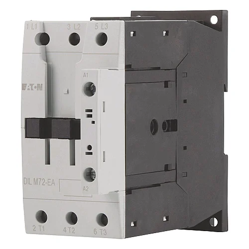 189920 - Dilm72-ea(rdc24) - Contactor, 3 Pole, 380 V 400 V 37 Kw, Rdc 24: 24 - 27 V Dc, Dc Operation, Screw Terminals - 1