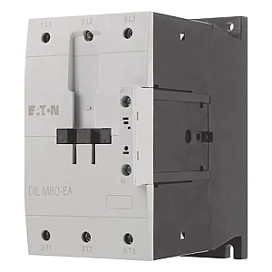 189921 - Dilm80-ea(230v50hz,240v60hz) - Contactor, 3 Pole, 380 V 400 V 37 Kw, 230 V 50 Hz, 240 V 60 Hz, Ac Operation, Screw Terminals - Eaton