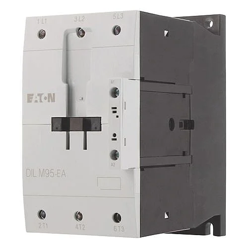 189923 - Dilm95-ea(230v50hz,240v60hz) - Contactor, 3 Pole, 380 V 400 V 45 Kw, 230 V 50 Hz, 240 V 60 Hz, Ac Operation, Screw Terminals - 1