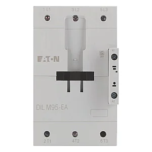 189924 - Dilm95-ea(rdc24) - Contactor, 3 Pole, 380 V 400 V 45 Kw, Rdc 24: 24 - 27 V Dc, Dc Operation, Screw Terminals - Eaton