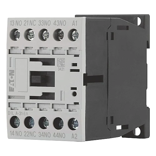 189958 - Dila-31-ea(24vdc) - Contactor Relay (-ea) , 24 V Dc, 3 N/o, 1 Nc, Screw Terminals, Dc Operation - 1