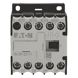 189977 - Diler-22-ea(230v50hz,240v60hz) - Contactor Relay, 230 V 50 Hz, 240 V 60 Hz, N/o = Normally Open: 2 N/o, N/c = Normally Closed: 2 Nc, Screw Terminals, Ac Operation - Eaton