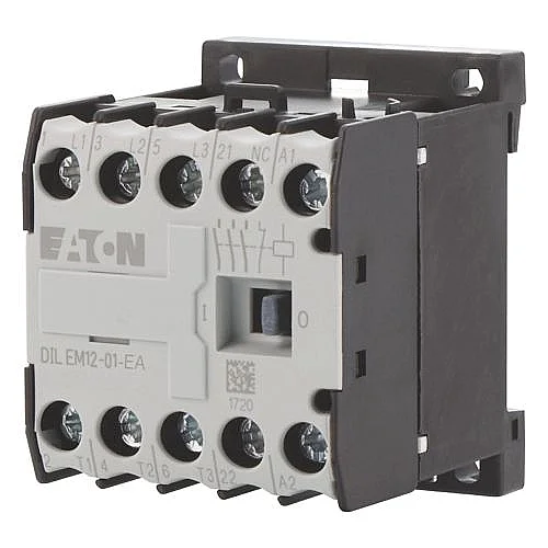189989 - Dilem12-01-ea(230v50hz,240v60hz) - Contactor, 230 V 50 Hz, 240 V 60 Hz, 3 Pole, 380 V 400 V, 5.5 Kw, Contacts N/c = Normally Closed= 1 Nc, Screw Terminals, Ac Operation - 1