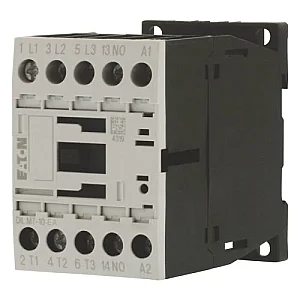 190025 - Dilm7-10-ea(230v50hz,240v60hz) - Contactor, 3 Pole, 380 V 400 V 3 Kw, 1 N/o, 230 V 50 Hz, 240 V 60 Hz, Ac Operation, Screw Terminals - Eaton