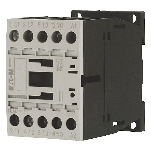 190026 - Dilm7-10-ea(24vdc) - Contactor, 3 Pole, 380 V 400 V 3 Kw, 1 N/o, 24 V Dc, Dc Operation, Screw Terminals - 1