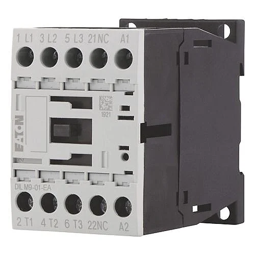 190031 - Dilm9-01-ea(230v50hz,240v60hz) - Contactor, 3 Pole, 380 V 400 V 4 Kw, 1 Nc, 230 V 50 Hz, 240 V 60 Hz, Ac Operation, Screw Terminals - 1