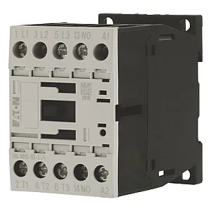 190033 - Dilm12-10-ea(230v50hz,240v60hz) - Contactor, 3 Pole, 380 V 400 V 5.5 Kw, 1 N/o, 230 V 50 Hz, 240 V 60 Hz, Ac Operation, Screw Terminals - Eaton