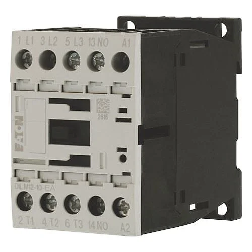 190033 - Dilm12-10-ea(230v50hz,240v60hz) - Contactor, 3 Pole, 380 V 400 V 5.5 Kw, 1 N/o, 230 V 50 Hz, 240 V 60 Hz, Ac Operation, Screw Terminals - 1
