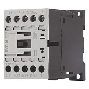 190038 - Dilm15-10-ea(24vdc) - Contactor, 3 Pole, 380 V 400 V 7.5 Kw, 1 N/o, 24 V Dc, Dc Operation, Screw Terminals - Eaton