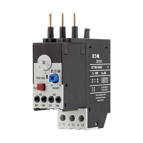 190940 - Zbt32-16 Contactor Relay, 16 A, 7.5 Kw, 1no + 1nc - 1