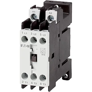 190978 - Contactor, 3 pole, 380 V 400 V: 4 kW, 24 V DC, DC operation, Screw terminals - Eaton