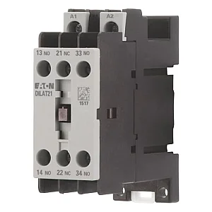 190991 - Contactor relay, 230 V 50 Hz, 240 V 60 Hz, N/O = Normally open: 2 N/O, N/C = Normally closed: 1 NC, Screw terminals, AC operation - Eaton