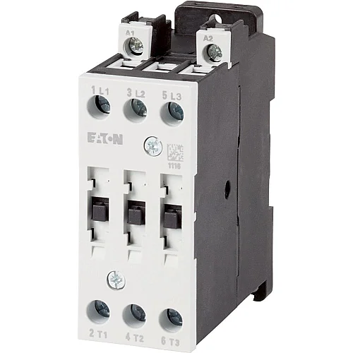 190998 - Contactor, 3 pole, 380 V 400 V: 11 kW, 230 V 50 Hz, 240 V 60 Hz, AC operation, Screw terminals - 1