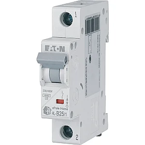 194723 - Hl-b25/1 - Miniature Circuit Breaker (mcb), 25 A, 1p, Characteristic: B - Eaton