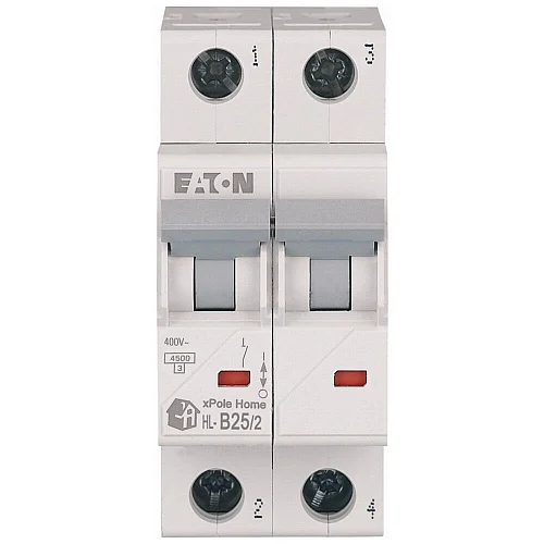 194763 - Hl-b25/2 - Miniature Circuit Breaker (mcb), 25 A, 2p, Characteristic: B - 1