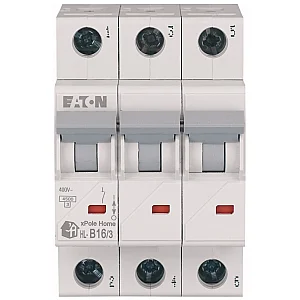 194781 - Hl-b16/3 - Miniature Circuit Breaker (mcb), 16 A, 3p, Characteristic: B - Eaton