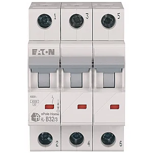 194784 - Hl-b32/3 - Miniature Circuit Breaker (mcb), 32 A, 3p, Characteristic: B - Eaton