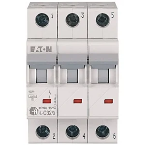 194794 - Hl-c32/3 - Miniature Circuit Breaker (mcb), 32 A, 3p, Characteristic: C - Eaton