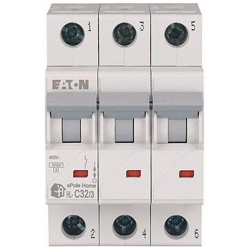194794 - Hl-c32/3 - Miniature Circuit Breaker (mcb), 32 A, 3p, Characteristic: C - 1
