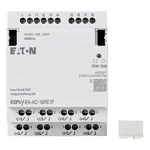 197515 - I/O expansion, For use with easyE4, 100 - 240 V AC, 110 - 220 V DC (cULus: 100-110 V DC), Inputs/Outputs expansion (number) digital: 8, Push-In - Eaton