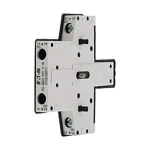 208281 - Auxiliary contact module, 2 pole, 1 N/O, 1 NC, Screw terminals - Eaton