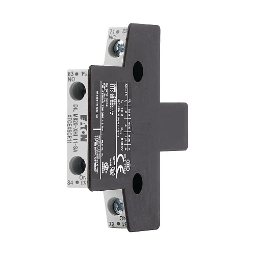 208282 - Auxiliary contact module, 2 pole, 1 N/O, 1 NC, Screw terminals - 1