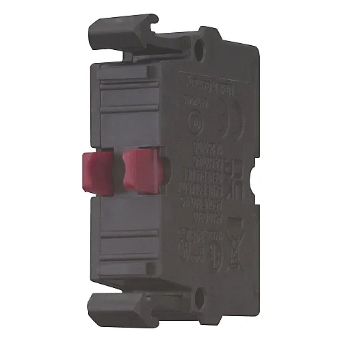 216378 - Contact element, Screw terminals, Front fixing, 1 NC, 24 V 3 A, 220 V 230 V 240 V 6 A - 1