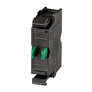 216384 - Contact element, Cage Clamp, Front fixing, 1 N/O, 24 V 3 A, 220 V 230 V 240 V 6 A - Eaton