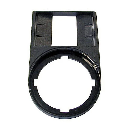 216392 - Label mount, without label, black - 1