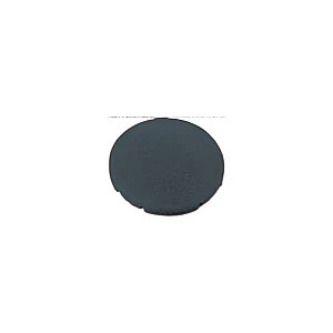 216421 - Button plate, flat black, blank - Eaton