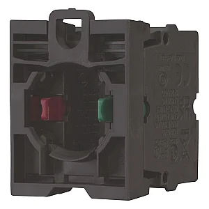 216505 - Assembly of contact element with screw terminals and fixing adapter, 1 N/O, 1 NC - Eaton