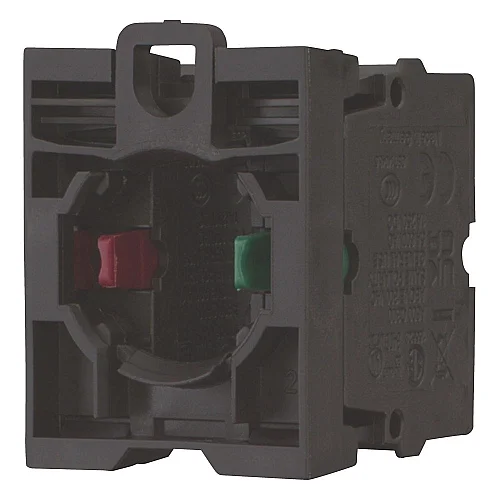 216505 - Assembly of contact element with screw terminals and fixing adapter, 1 N/O, 1 NC - 1