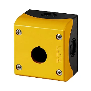 216536 - Surface mounting enclosure, yellow, 1 mounting location - Eaton