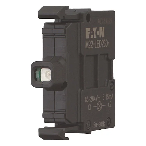 216559 - LED element, green, front mount, 12-30VAC/DC - 1