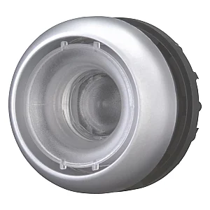 216602 - Pushbutton, RMQ-Titan, momentary, Without button plate, Bezel: titanium - Eaton